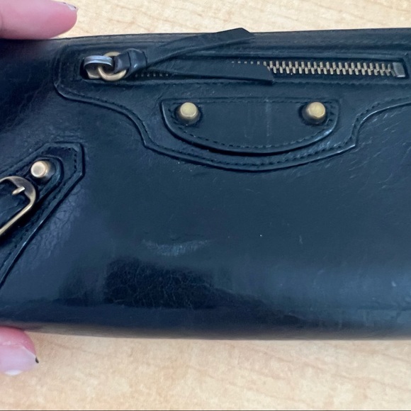 Pre-owned Balenciaga Zip Continental Wallet - Picture 7 of 8
